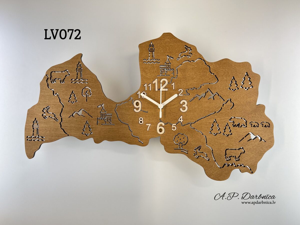 Latvijas pulkstenis Simboli