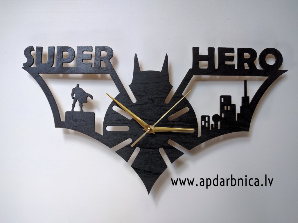 Super hero pulkstenis
